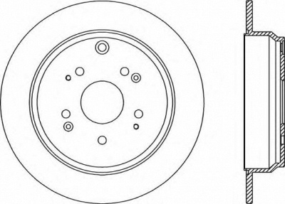 OPEN PARTS bdr234310 -  Тормозной диск